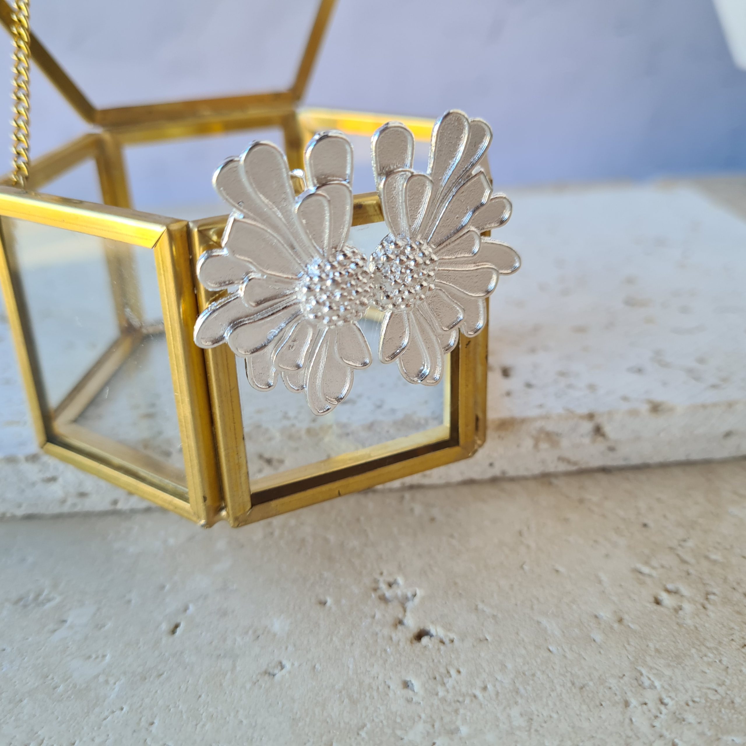 Aros Margarita silver